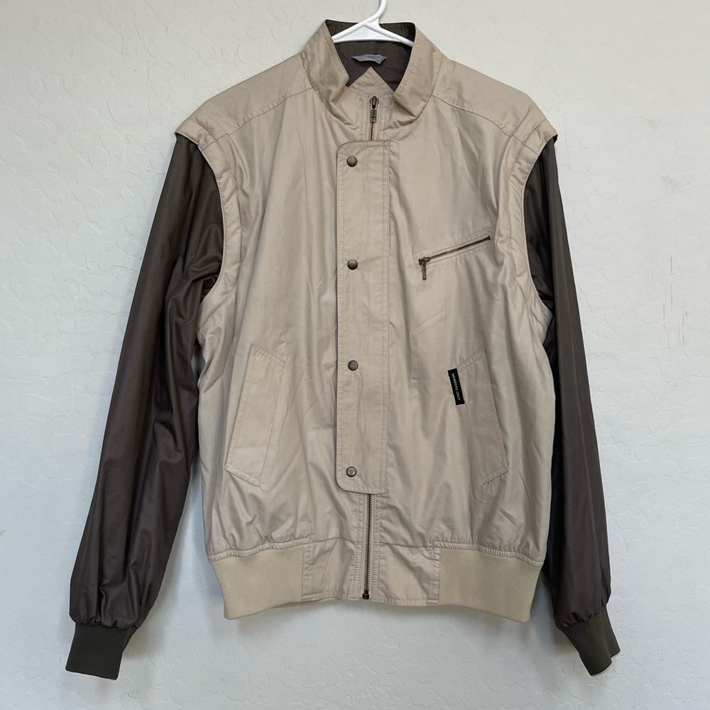 Vintage Members only tan jacket size 40 (large)